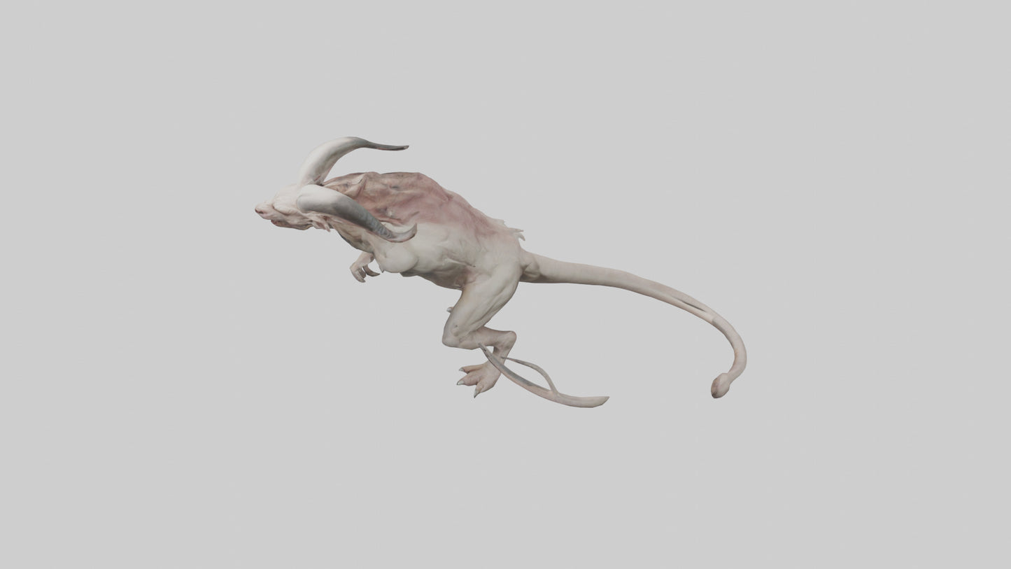 3D model Chimera model VR / AR / low-poly