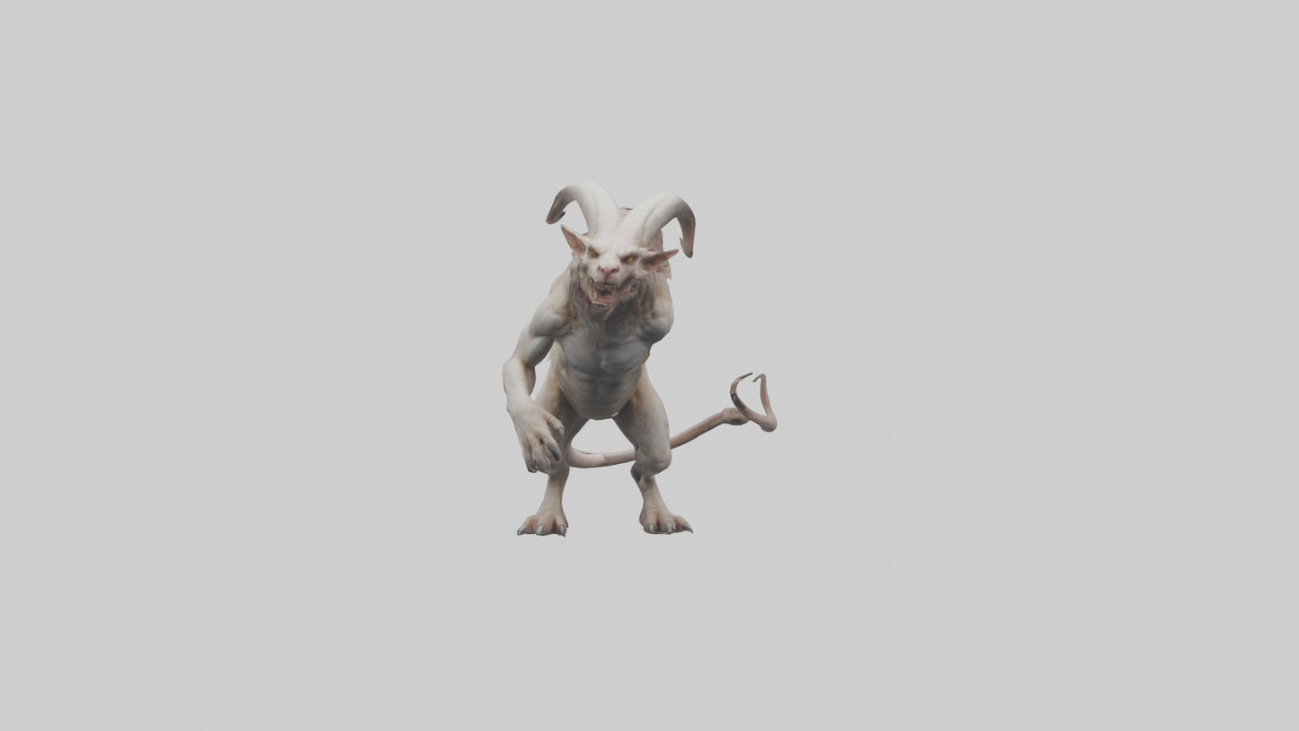 3D model Chimera model VR / AR / low-poly