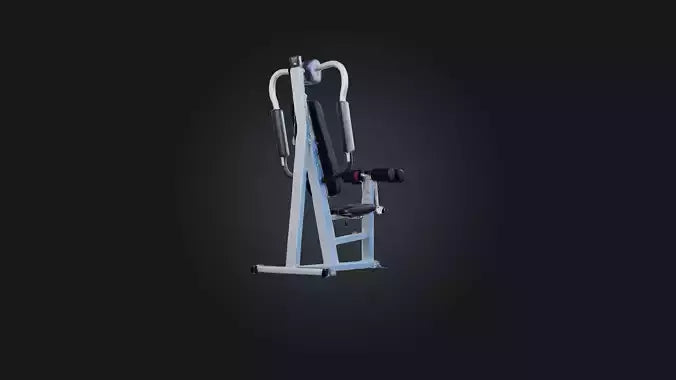 3D model Chin Dip Assist Machine VR / AR / low-poly