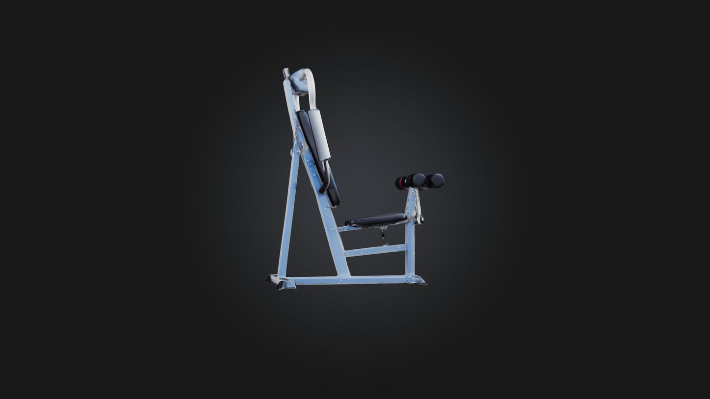 3D model Chin Dip Assist Machine VR / AR / low-poly