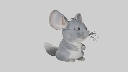 3D model Chinchilla Model 1 VR / AR / low-poly