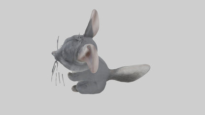 3D model Chinchilla Model 1 VR / AR / low-poly