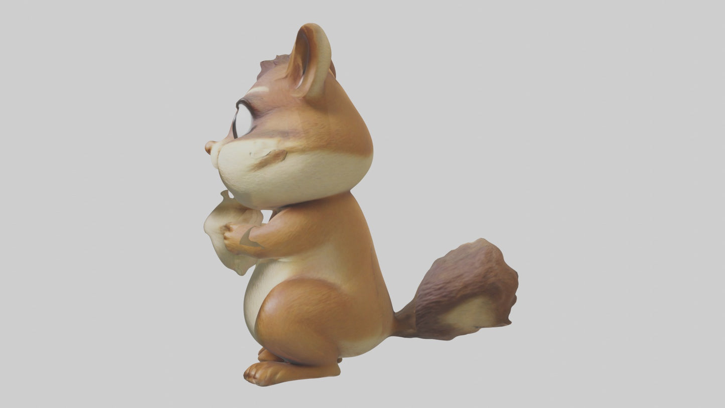 3D model Chipmunk Model 1 VR / AR / low-poly