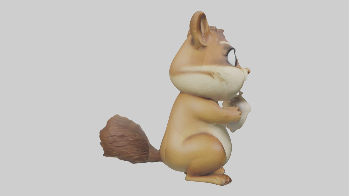 3D model Chipmunk Model 1 VR / AR / low-poly