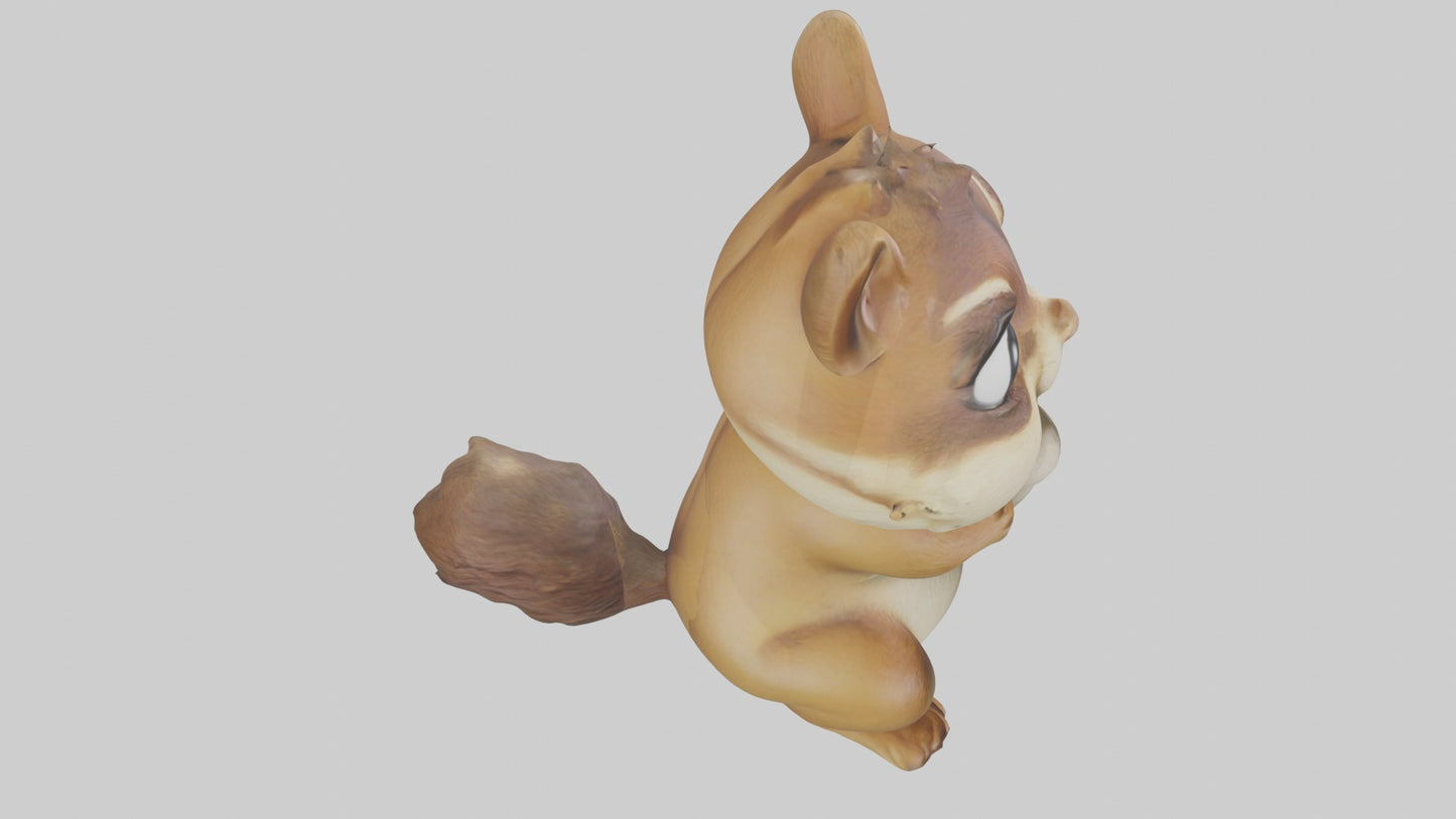 3D model Chipmunk Model 1 VR / AR / low-poly