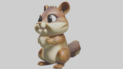 3D model Chipmunk Model 1 VR / AR / low-poly