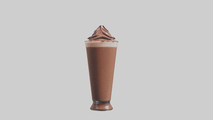 3D model Chocolate milk model VR / AR / low-poly
