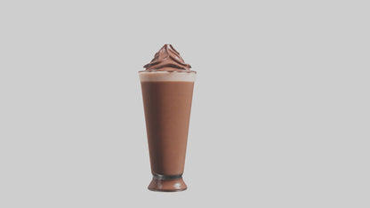 3D model Chocolate milk model VR / AR / low-poly