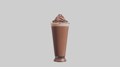 3D model Chocolate milk model VR / AR / low-poly