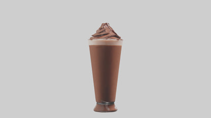 3D model Chocolate milk model VR / AR / low-poly