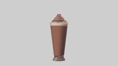 3D model Chocolate milk model VR / AR / low-poly