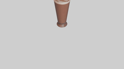 3D model Chocolate milk model VR / AR / low-poly
