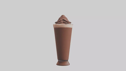 3D model Chocolate milk model VR / AR / low-poly