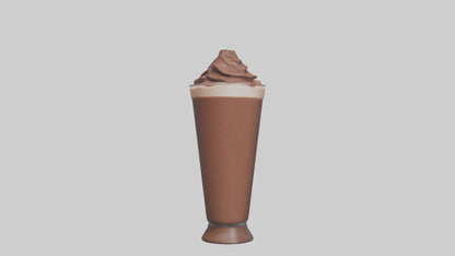 3D model Chocolate milk model VR / AR / low-poly