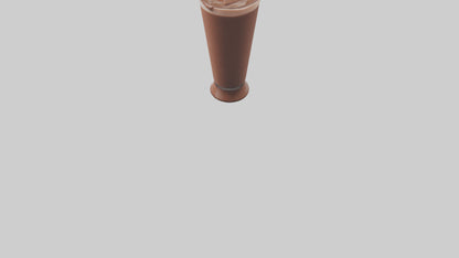 3D model Chocolate milk model VR / AR / low-poly