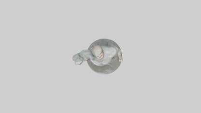 Chris Hemsworth statue model VR / AR / low-poly