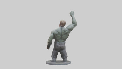 Chris Hemsworth statue model VR / AR / low-poly