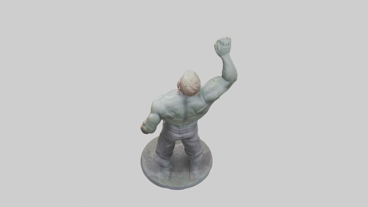 Chris Hemsworth statue model VR / AR / low-poly