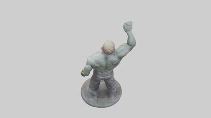 Chris Hemsworth statue model VR / AR / low-poly