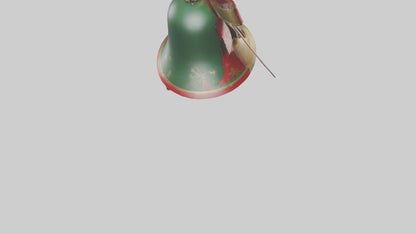 3D model Christmas Bell Model VR / AR / low-poly