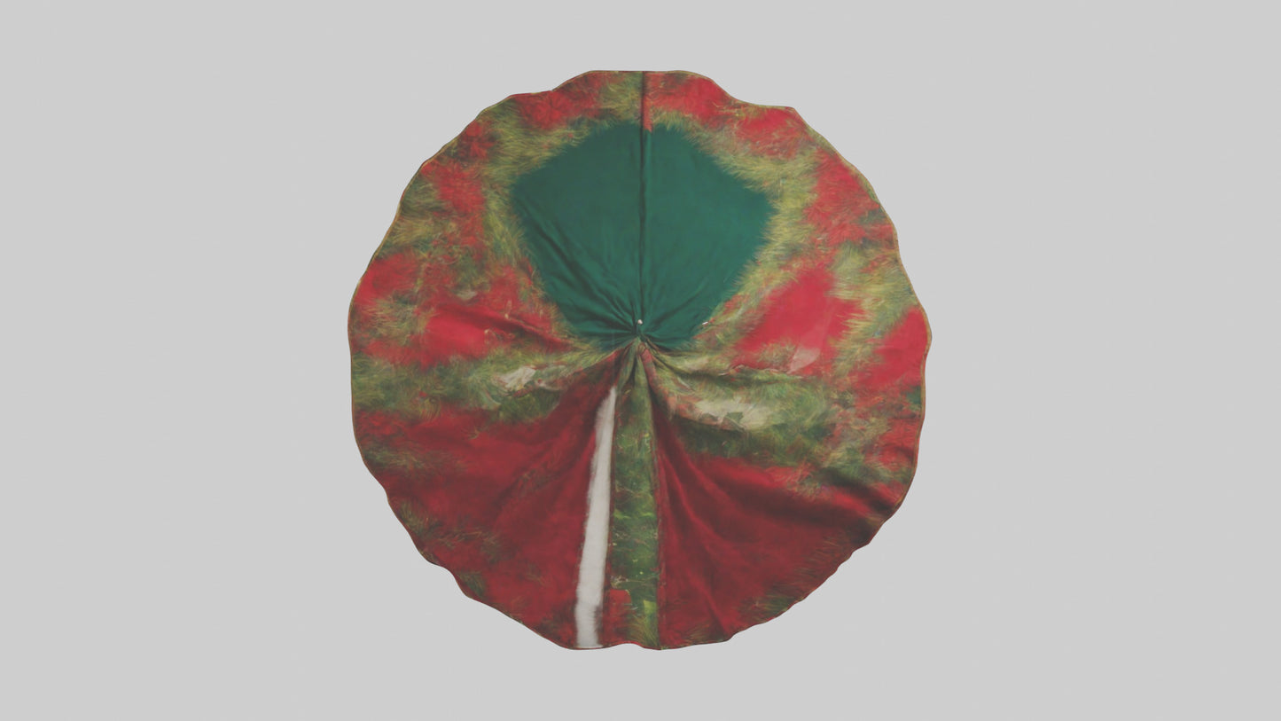 Christmas Tree Skirt model VR / AR / low-poly