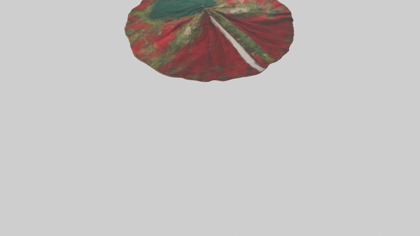 Christmas Tree Skirt model VR / AR / low-poly