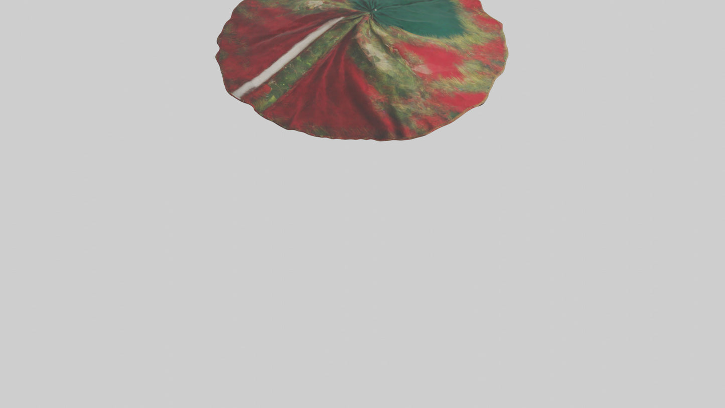 Christmas Tree Skirt model VR / AR / low-poly