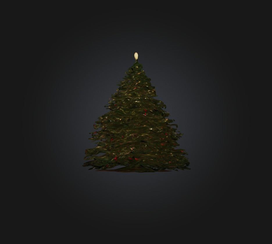 3D model Christmass Tree 27 VR / AR / low-poly