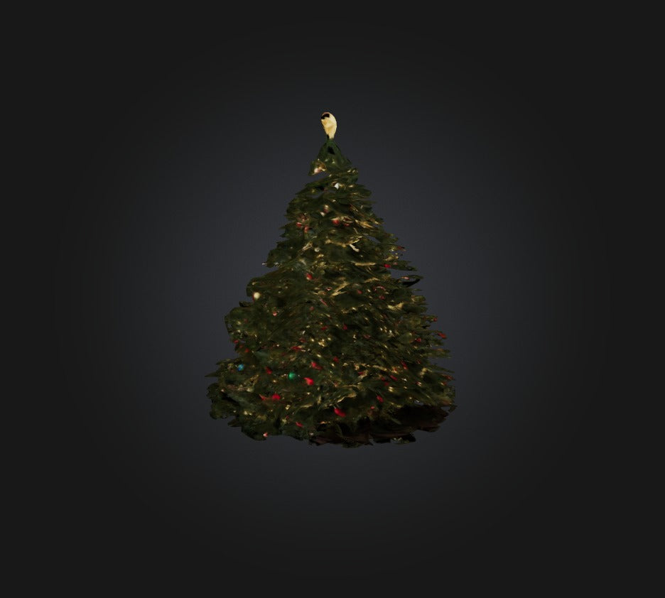 3D model Christmass Tree 27 VR / AR / low-poly