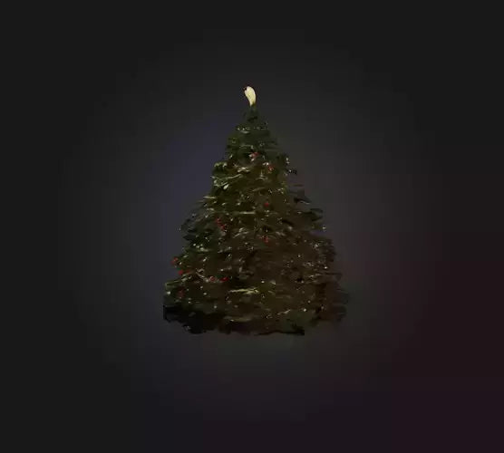 3D model Christmass Tree 27 VR / AR / low-poly