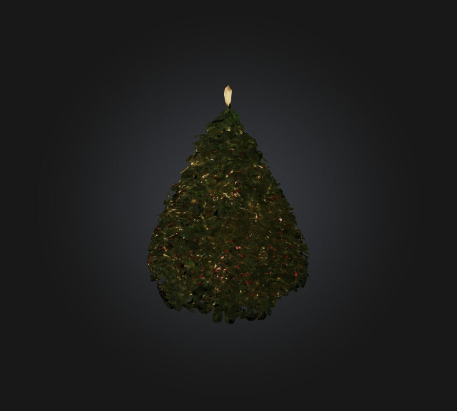 3D model Christmass Tree 27 VR / AR / low-poly
