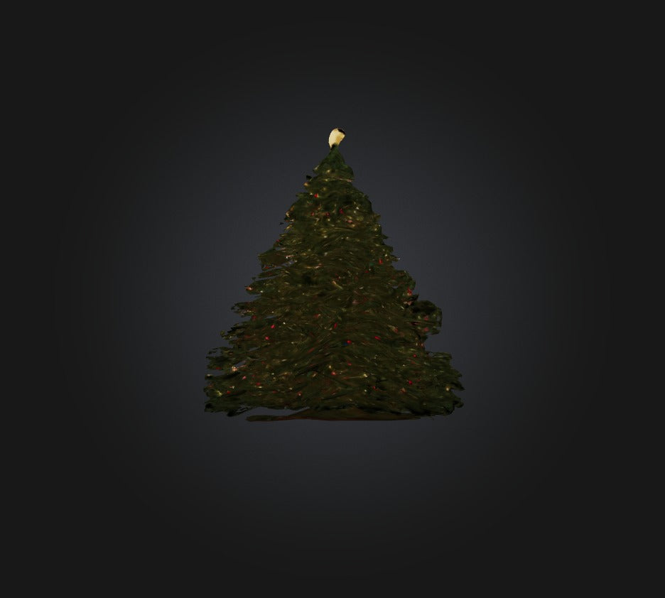 3D model Christmass Tree 27 VR / AR / low-poly