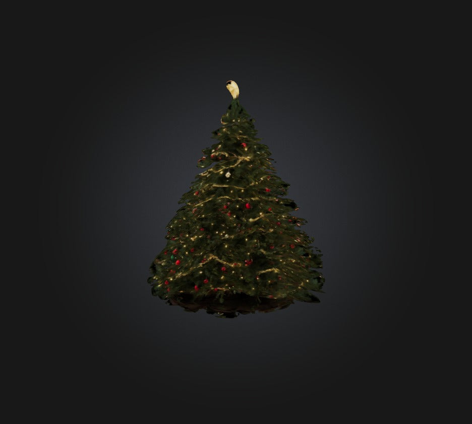 3D model Christmass Tree 27 VR / AR / low-poly