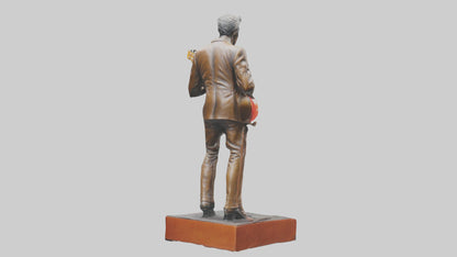Chuck Berry statue model VR / AR / low-poly