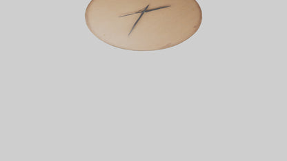 Circular Wall Clock model VR / AR / low-poly