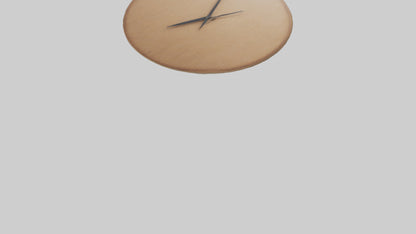 Circular Wall Clock model VR / AR / low-poly