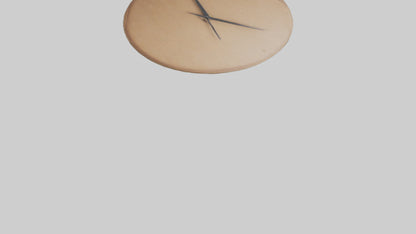 Circular Wall Clock model VR / AR / low-poly