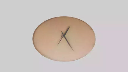 Circular Wall Clock model VR / AR / low-poly