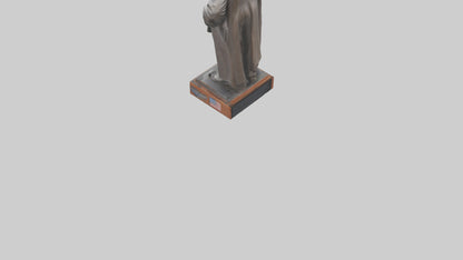 Civil Rights Hero statue model VR / AR / low-poly