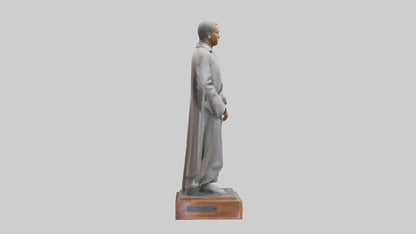 Civil Rights Hero statue model VR / AR / low-poly