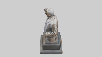 Civil Rights Movement memorial statue model 3D model