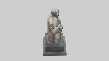 Civil Rights Movement memorial statue model 3D model