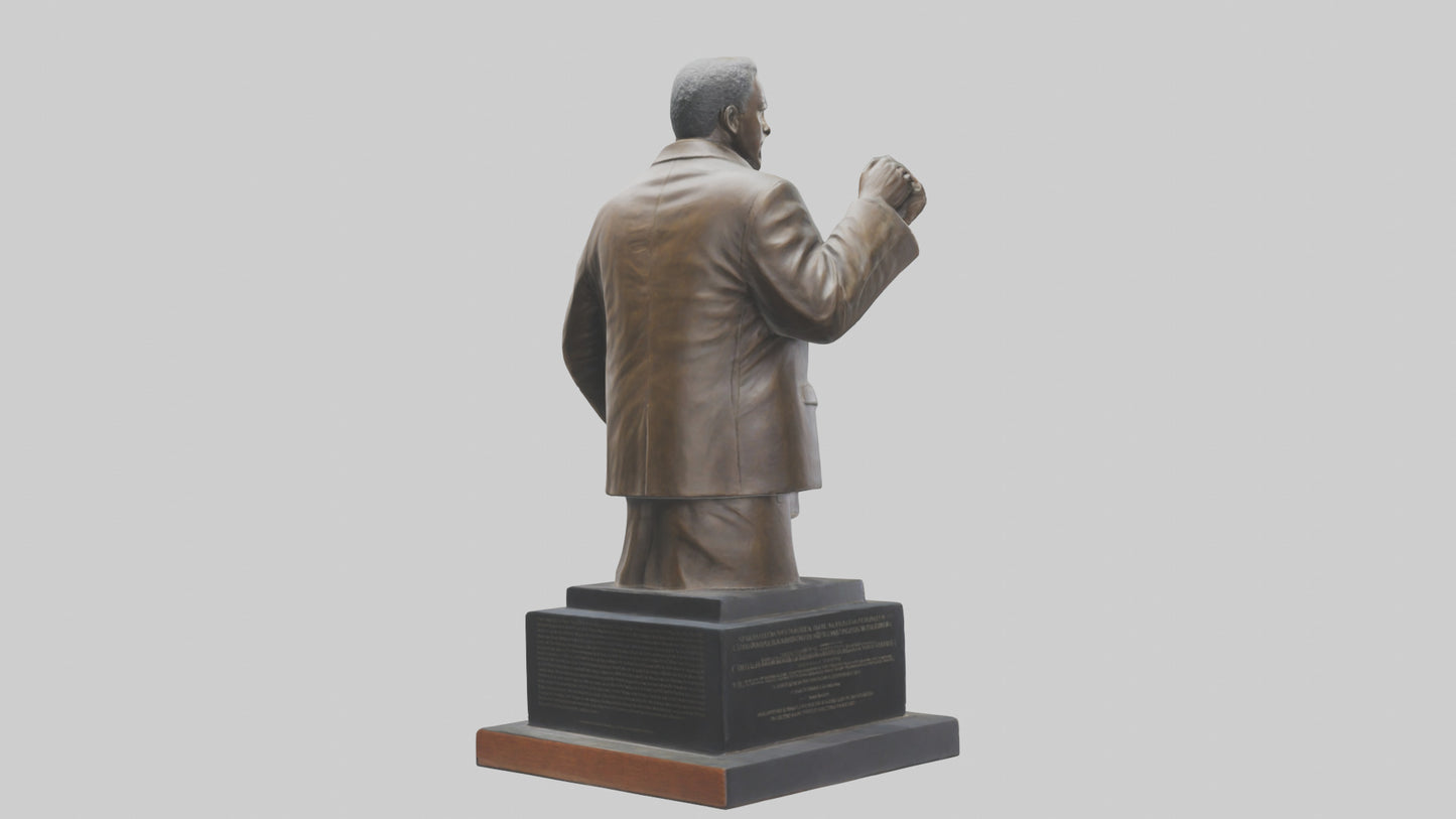 Civil Rights Movement memorial statue model 3D model