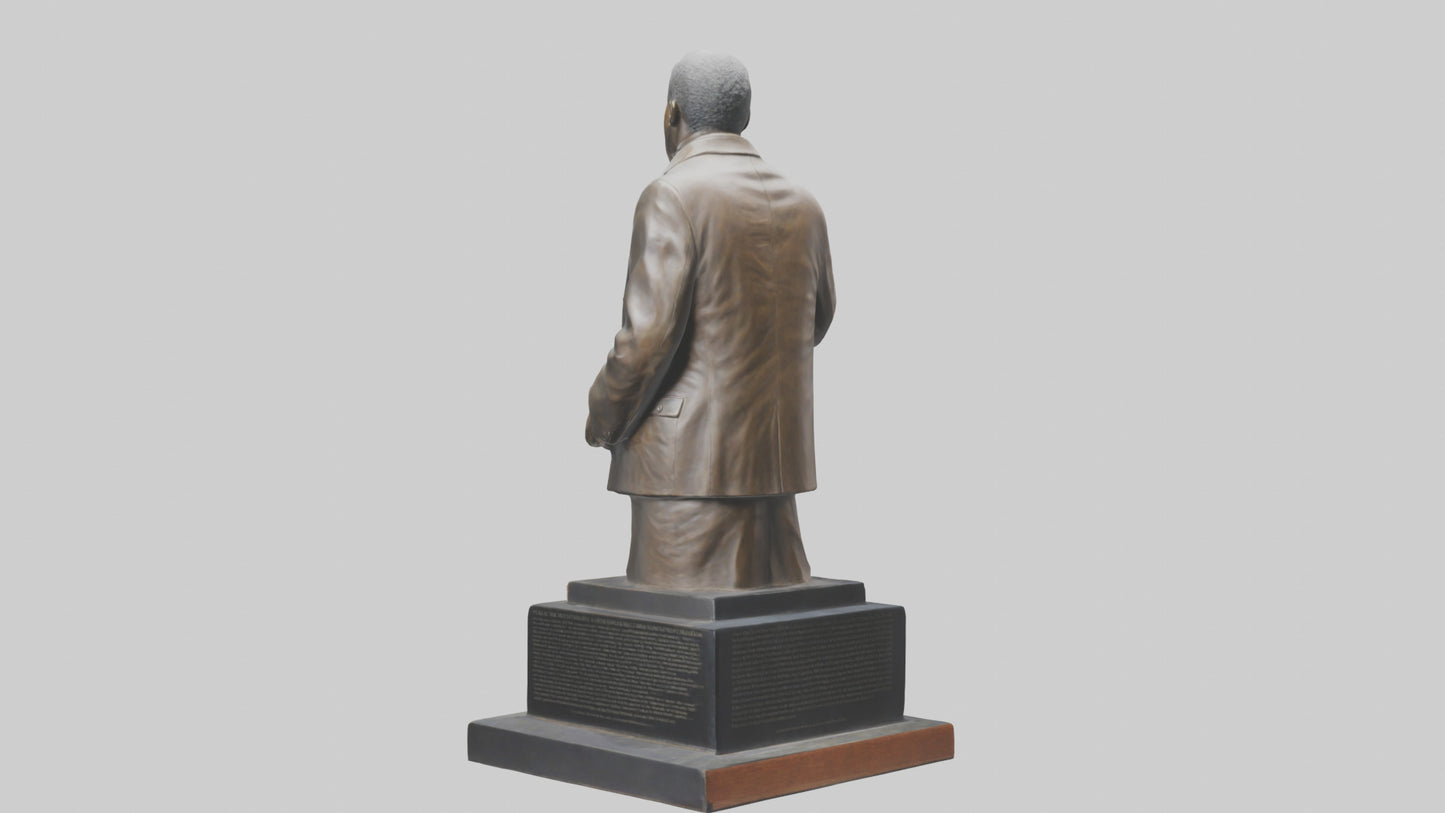 Civil Rights Movement memorial statue model 3D model