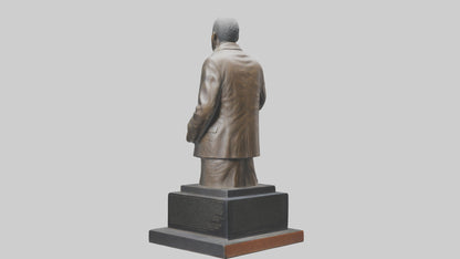 Civil Rights Movement memorial statue model 3D model