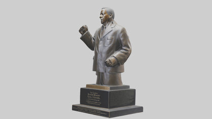 Civil Rights Movement memorial statue model 3D model