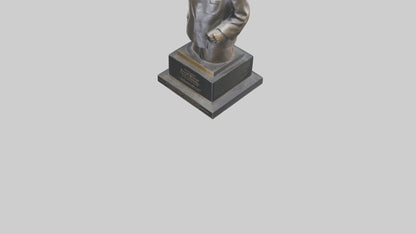 Civil Rights Movement memorial statue model 3D model