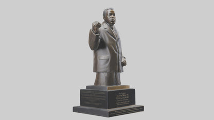 Civil Rights Movement memorial statue model 3D model
