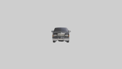 Classic Limousine model 3D model