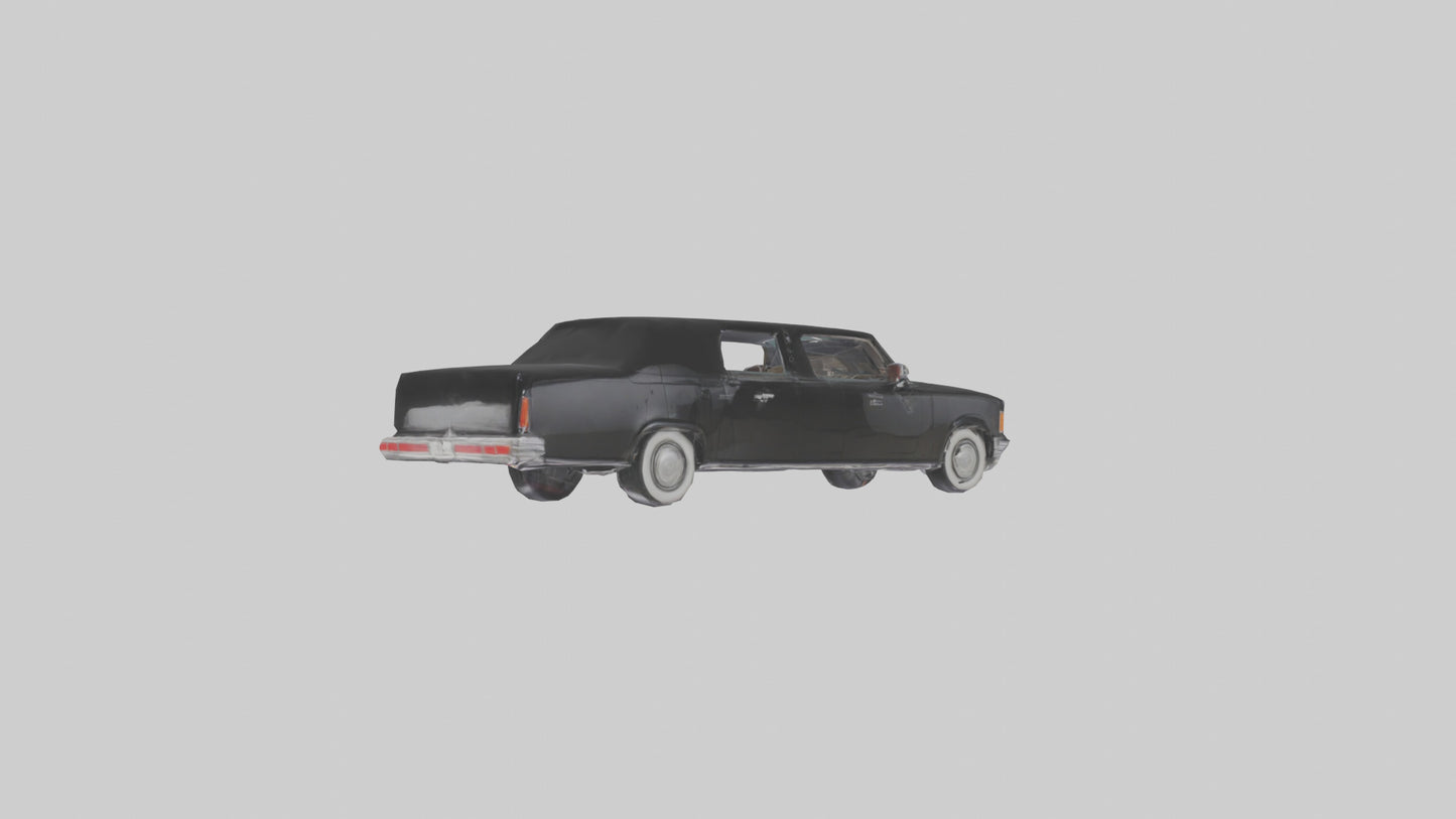 Classic Limousine model 3D model